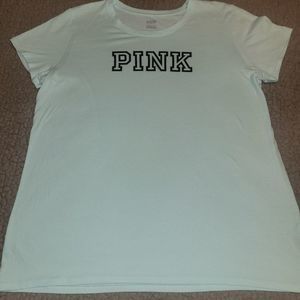 EUC PINK tshirt blue XL